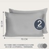 Cushion Cover 40 x 80 cm Renforcé Cotton (Set of