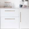 POVEFONK 6 Pack 10 inch Champagne Bronze Kitchen Cabinet Handles