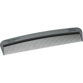 Chicago Comb Peine de Fibra de Carbono Modelo 3, Antiestático, 14 Cm de Largo, Dientes Finos, de Bolsillo, de Viaje, para Cabello Y Barba Más Finos.