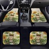 Talayituse Frog Sunflower Butterfly Print Car Carpet Anti-Slip Waterproof Car