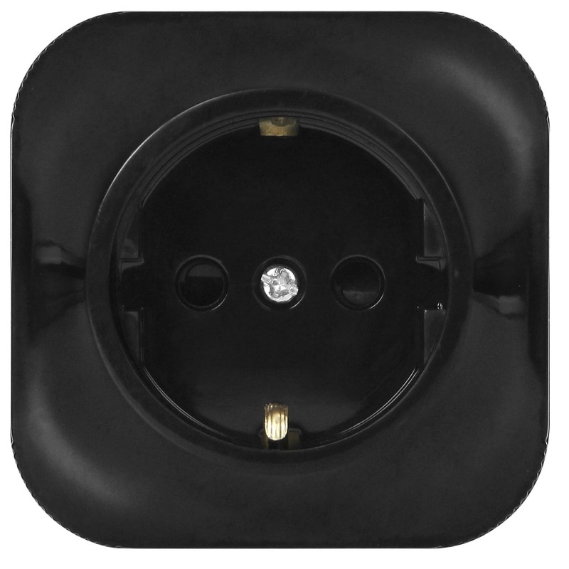 Miratic Wall Socket Surface-Mounted 2P+Z Schuko IP20 (1 Socket)