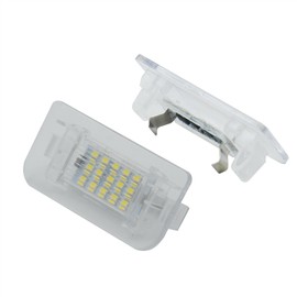 Kalunfex 2 pcs license plate light for W246 W242 B-Class 2011-2019 rear sign light 2468201566