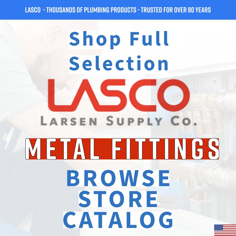 LASCO 17-6751 1/4-Inch Female Flare by 1/4-Inch Compression Brass Adapter