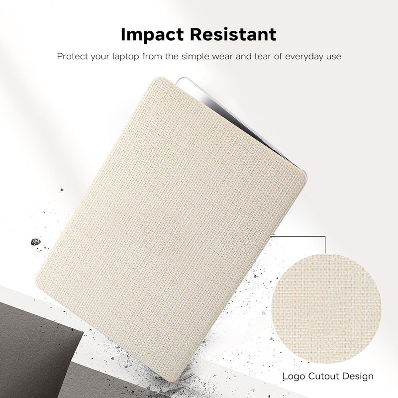 Woven Logo Cutout Case for MacBook Neo 13 inch 2026