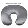 Satin Nursing Pillow Cover Set 2 Pack Ultra Soft Silk
