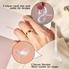 Ring Sizer Adjuster for Loose Rings, 16 Pack 8 Sizes