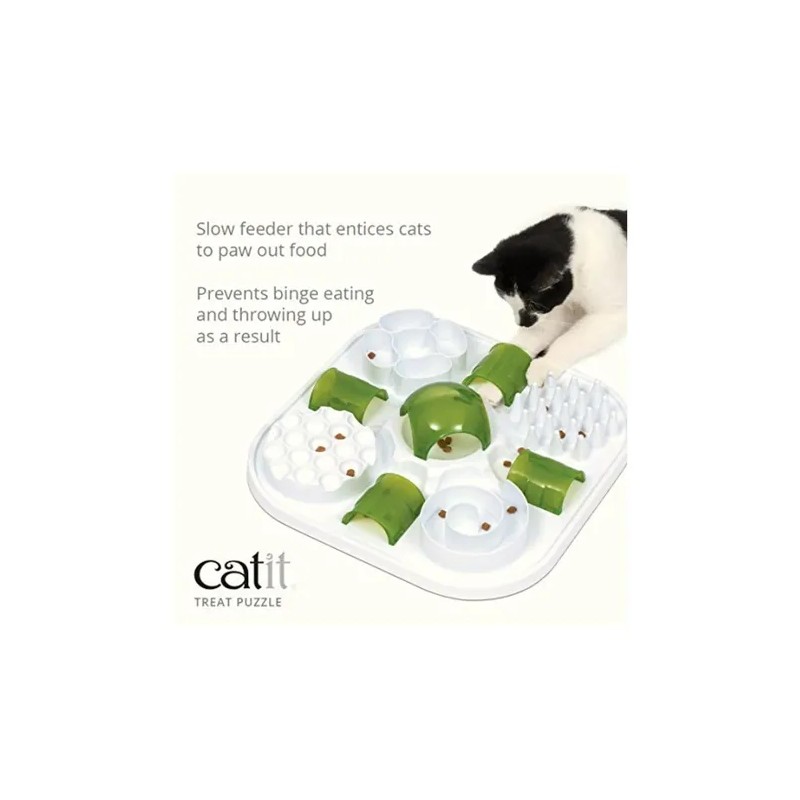 Catit Play Puzzle Para Gatos (43010), Color Blanco Md597873