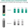 Enegitec Lithium Batteries AAA High Capacity Long Lasting, 1.5V Triple
