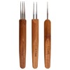 VOANZO Pack of 5 Tools Includes 3 Pieces Dreadlocks Crochet