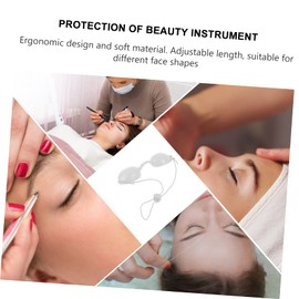 OSALADI 1pc Comfortable Sunbathing Eye Mask Ergonomic Shading Goggle for Use Beauty Eyebrow Treatments Eyewear