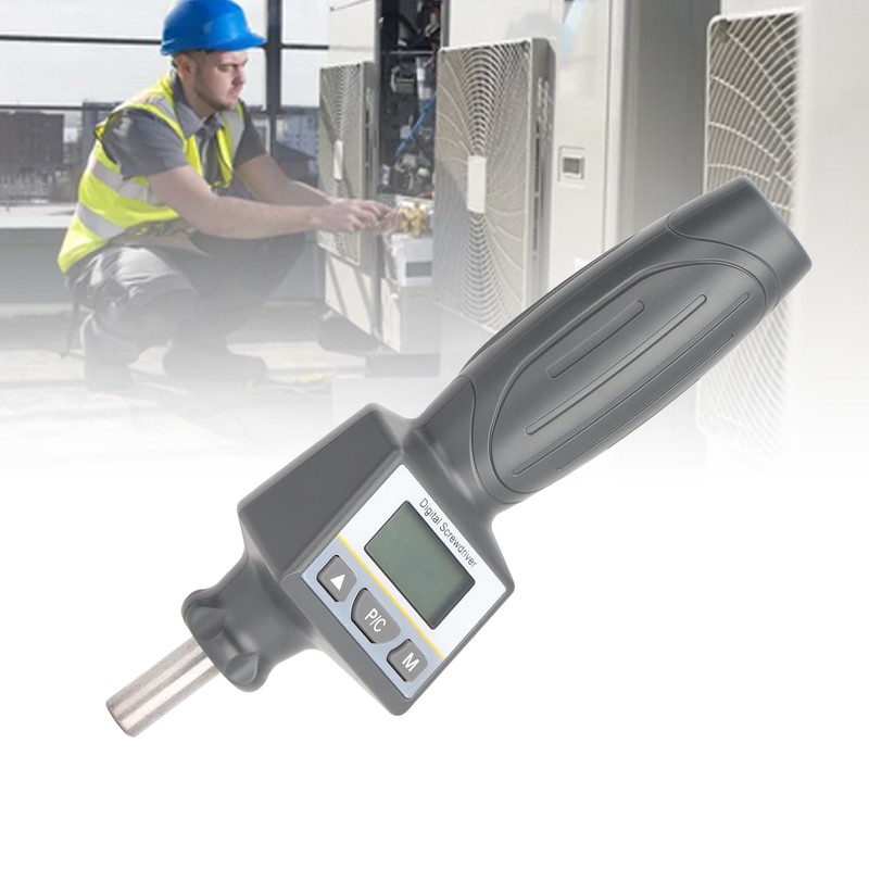 1/4in Drive Torsion Screwdriver Set LCD Display Quick Release 0.4