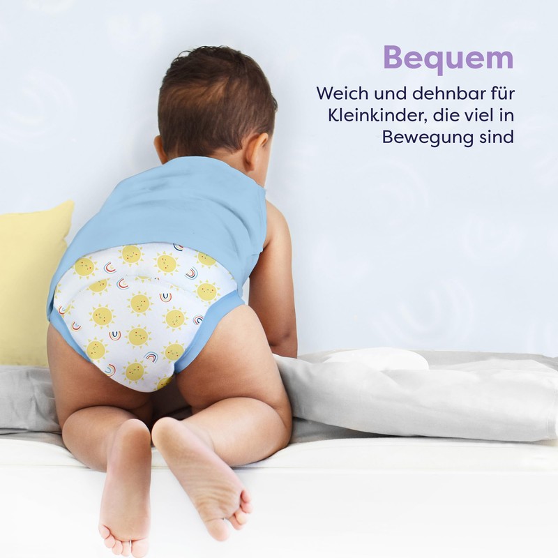 Bambino Mio, revolutionäre wiederverwendbare Töpfchen-Trainingshose für Jungen und Mädchen, 3er-Packung