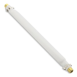 deleyCON Window Feed-Through Satellite Cable 21.5 cm Length 16 cm Flexible Coupling Window and Doors Extremely Flat 2 mm Shielded White