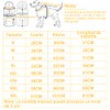 Impermeable para Perros con Capucha con Rayas Reflectantes，Ajustable，Resistente al Agua,