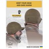 2SBR 2SABERS Fleece Winter Beanie with Visor - Men Women