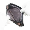 Indenya 4407-51-175 Inden No. 6 Pouch, Deer Leather, Black Background
