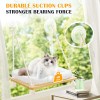 Ojluoj Cat Window Perch Cat Hammock Kitten Window Seat with