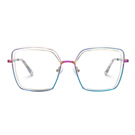 Zeelool Classical Square Blue Light Glasses Glasses Frame for Women JGX467298-04 Transprtant