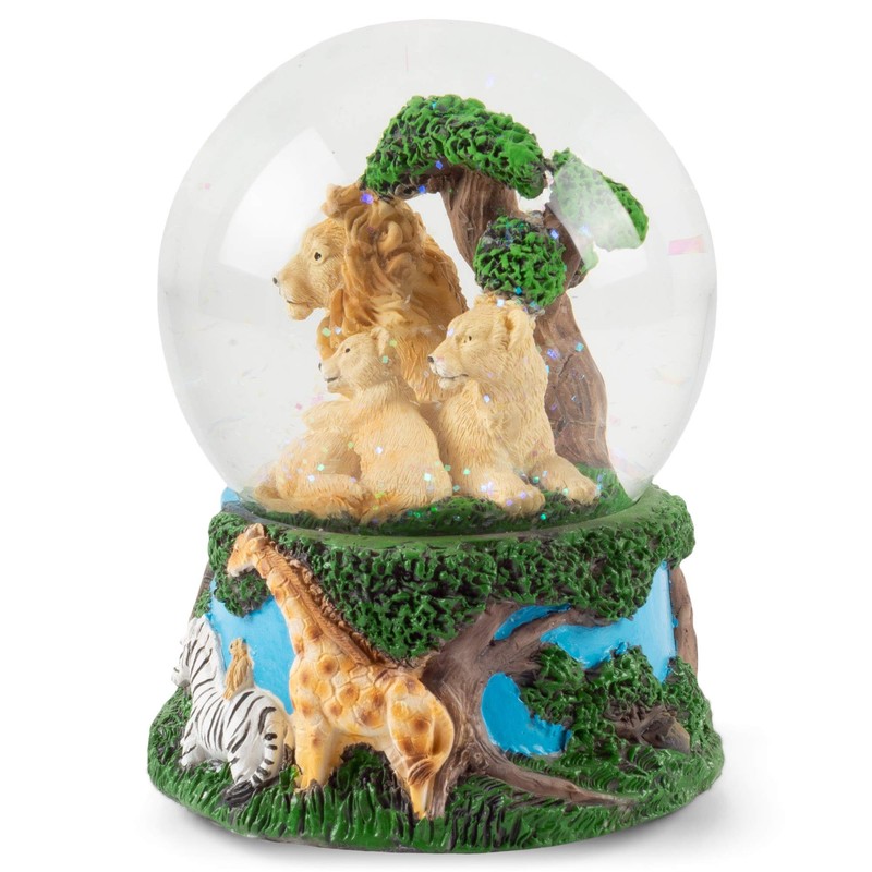 Elanze Designs Lions Zebras Elephants and Giraffes 100MM Sturdy Wind