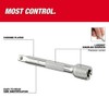 Milwoukee Fits Milwaukee 48-22-9342 4pc 1/2 Inch Drive Extension Set,