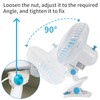 BananaDeer Oscillating Clip on Fan 9-Inch With Remote control, Portable