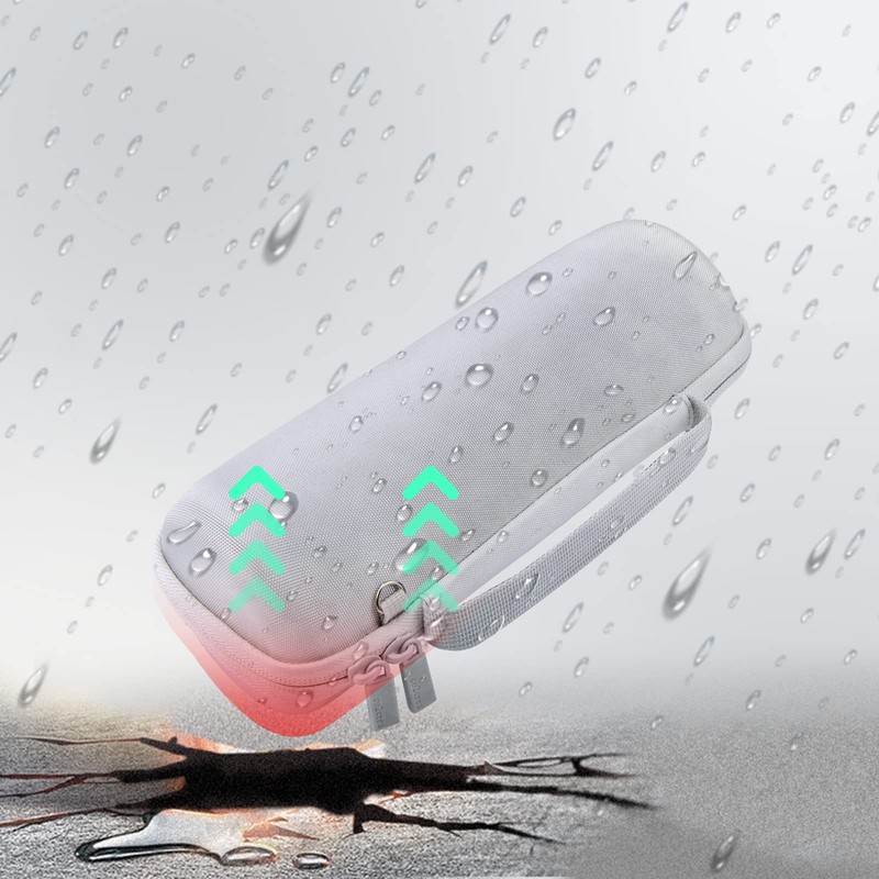 co2CREA Storage Case for JBL Flip6/Flip5/Flip4 Bluetooth Speaker (Hard Case,