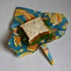 Honeybee Beeswax Sandwich Wrap (34cm x 35cm), Eucalyptus