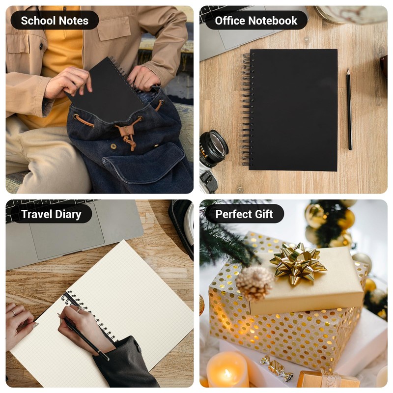 Yarotm Notebook Squared B5-1 Piece Ring Binder Notepad B5 -