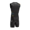 Men's Cycling Skinsuit Gel Padded One Piece Trisuit Bike Top