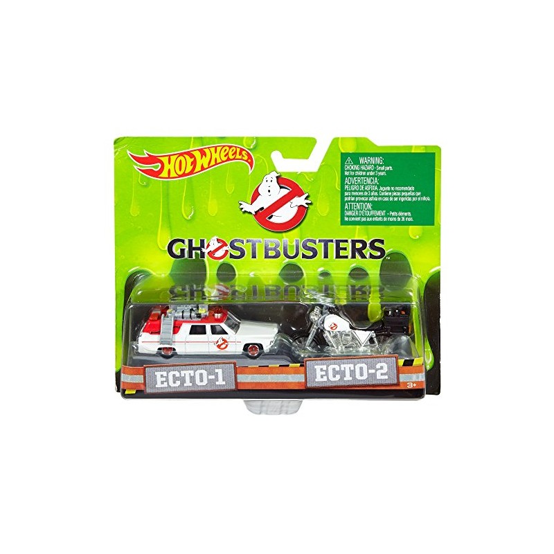 Hot Wheels Ghostbusters 1:64 Scale Diecast Figure (2 Pack)