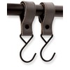 Brute Strength - Leather Stroller Hooks - Gray 4X -