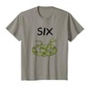 6 Year Old Snake Reptile Birthday Party 6th Birthday T-Shirt