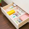 AFLOS Adjustable Drawer Divider, Drawer Divider Organisers, Plastic Drawer Organisers