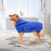 Geyecete Dog Drying Coat with Hood for After Bath Bathrobe