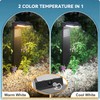 JOFIOS Solar Pathway Lights 4 Pack with Warm White and
