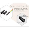 Domecka 200PCS Waterproof Heat Shrink End Caps tubing, Electrical Wire