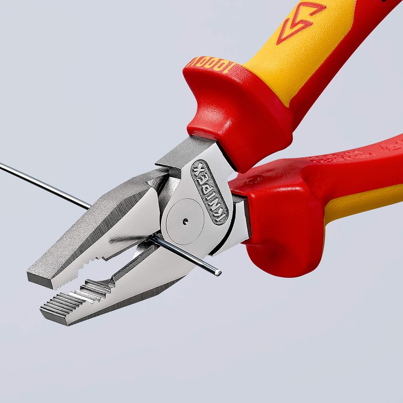 Knipex 02 06 180 High Leverage Combination Pliers 7,09" VDE-tested