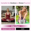 THREADFLOW 4 Pairs Yoga Socks for Women – Non-Slip Pilates,