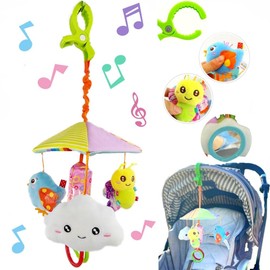 Smiim Baby Stroller, Merry Bed, Baby Toy, Car, Child Seat, 0 Years, 1 Years, Boys, Girls, Birthday Gift (Mary)