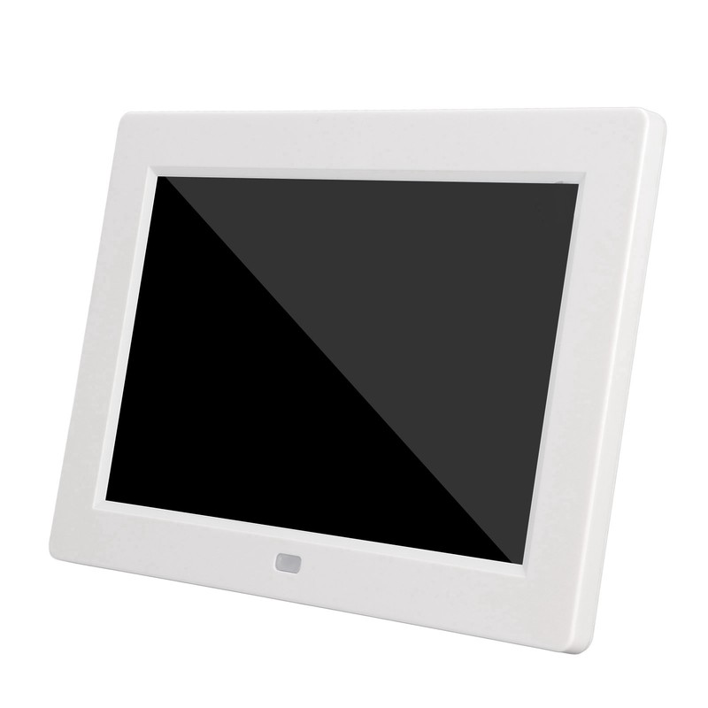 Digital Photo Frame 8in 1280x800 Support MP3 MP4 HD Video