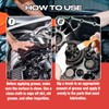 AstraVox White Lithium Grease, Multi-Purpose Lubricant Lithium Grease with Brush