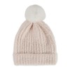 Hadley Wren Women's Ultra-Soft Chenille Stretch Knit Beanie, Pink