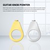 YIMATEECO LP Guitar Knobs Pointer Plate 8pcs 3/8" Knob Position