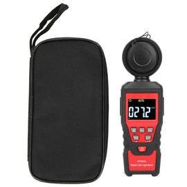 HT620L High Accuracy Portable Digital Light Illuminance Meter Photometer 0‑200000Lx (0‑20000FC)