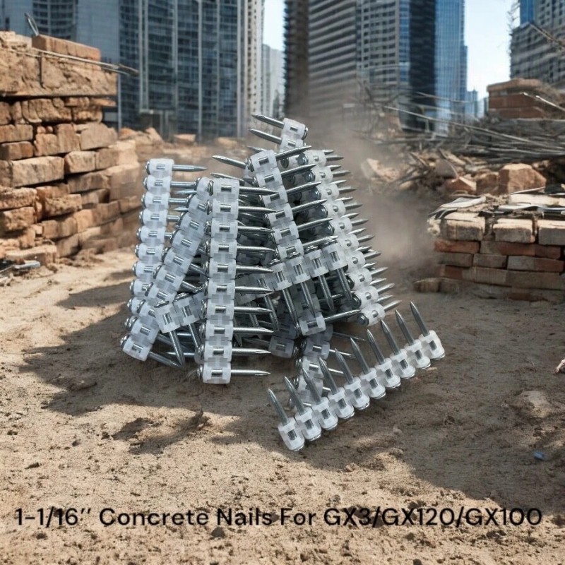 Hilti Gx3/ Hiti Gx120 And Hilti Gx100 1-1/16’’ Concrete Nails