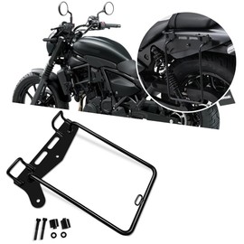XIAMAOZPR For Eliminator SE 400 450 500 E400 E450 2024 left saddle bag support motorcycle left side bag support saddle back bracket support Left uggage raclk Eliminator/SE(24)