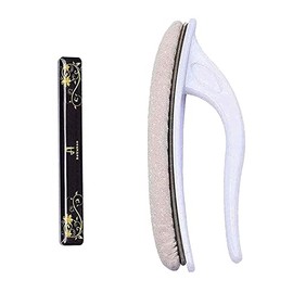 Best Washable Nano Glass Nail File with Case and Chamois Buffer for Nail Wax Cream beUakso Premium Upgrade Nail Buffer and Shine Kit For Natural and A