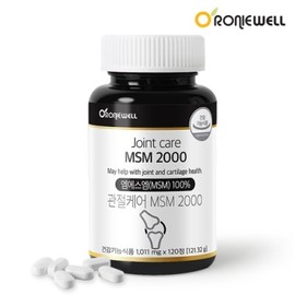 HEALTHYHABITS Roniwell Joint Care MSM 2000 (1,011.5mgx120 tablets)