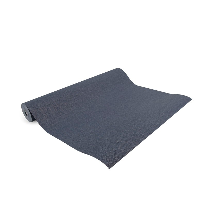 Heritage Texture Navy Wallpaper