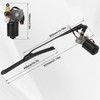 SMOTRCC UTV 12V Electric Windshield Wiper Motor Kit with 16"